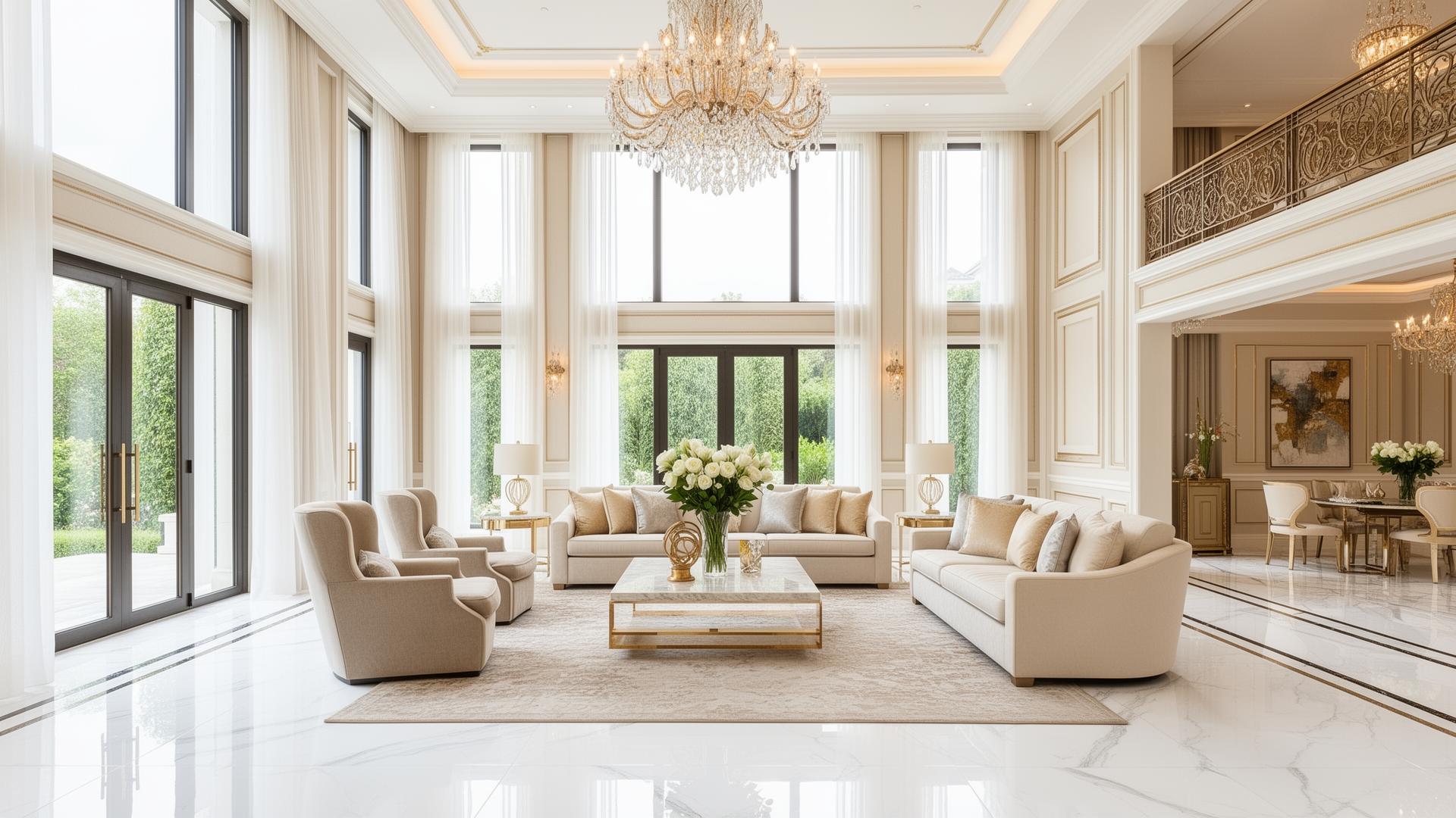 Luxury home interior